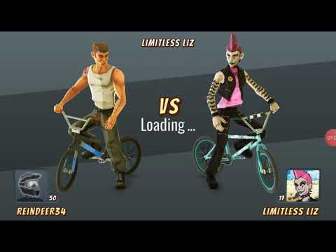 Mad Skills BMX 2 Reindeer34 (Me) Vs Wonder Wind And Limitless Liz!