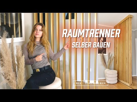 Raumtrenner selber bauen I by die.tischlerin