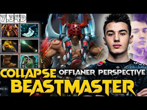 7.34D Patch Collapse -Beastmaster The Offlaner: Final Team Spirit VS Gaimin Gladiators TI 2023 Dota2