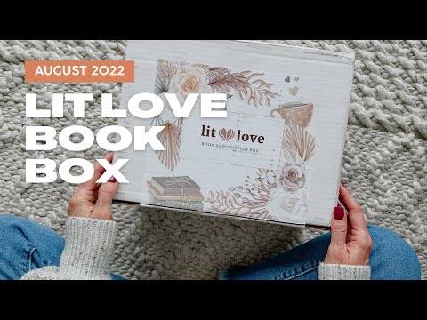 Lit Love Book Box Unboxing August 2022