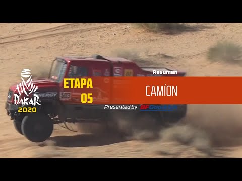 Dakar 2020, Etapa 5: Resumen Camiones