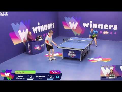WINners CUP table 2  12.11 Syksa Aleksandr - Torgachev Igor  21:15