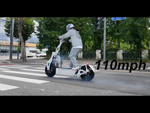 E-Scooter WEPED SONIC S (Max Speed 110MPH) Shipping to SPEEDWAY RIDERS!