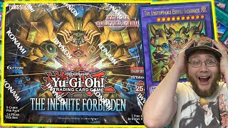 Konami&#39;s NEWEST Set! GODLY Yu-Gi-Oh! The Infinite Forbidden Unboxing