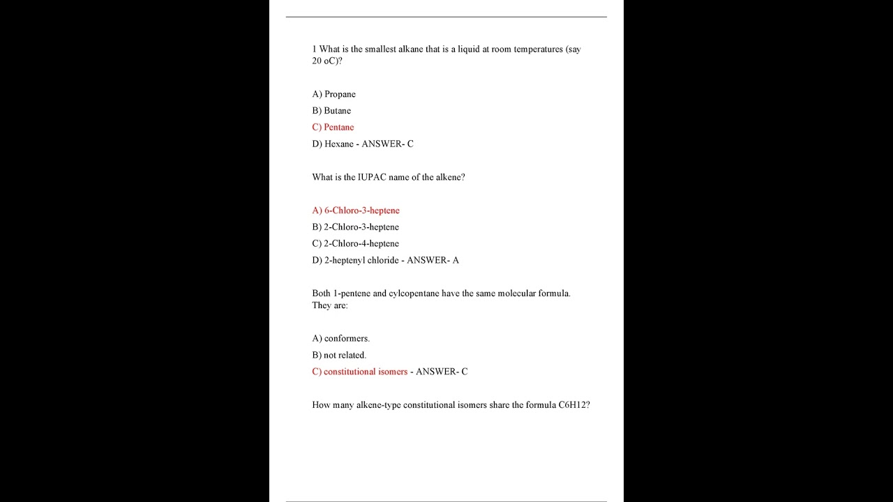 CHEM 120 WEEK 8 FINAL EXAM 2 LATEST VERSIONS ACTUAL EXAM 250 QUESTIONS AND CORRECT DETAILED ANSWERS