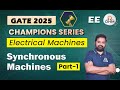 ELECTRICAL MACHINES Synchronous Machines Part 1 Concepts Questions Gate2025 Ese2025