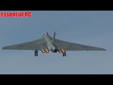 LARGE SCALE RC TURBINE AVRO VULCAN with AFTERBURNERS