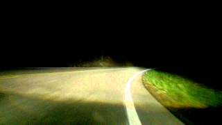 preview picture of video 'Night run of the Tail of the Dragon US129 WitW13 TN-NC - Raw'