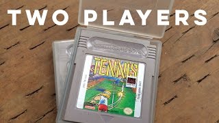 Tennis Game Boy Two Player Link Cable Co-Op DMG-TN-USA