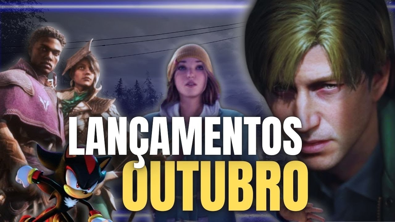 10 NOVOS LANÇAMENTOS de OUTUBRO (PS4/PS5/XBOX/SWITCH/PC)