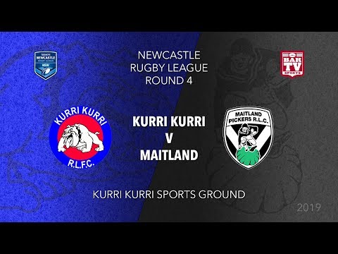 2019 Newcastle RL - Round 4 - Kurri Kurri Bulldogs v Maitland Pickers