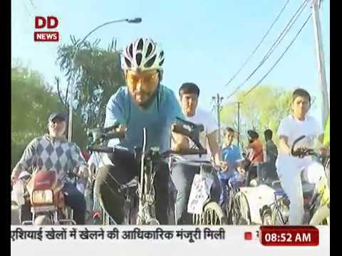 Good News India: Divyang paracyclist beats the odds