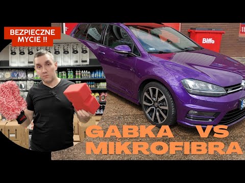 What's better for washing a car: a sponge or microfiber?