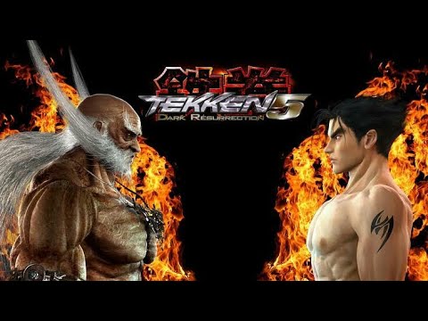 Tekken 5 Dark Resurrection Story Battle Jin Kazama - PPSSPP Android GamePlay ( 30 FPS )