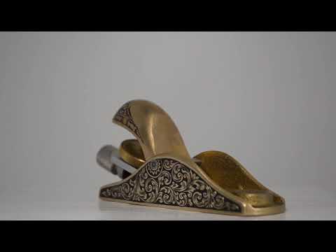 Engraved Lie-Nielsen No.101 Violin Maker's Block plane