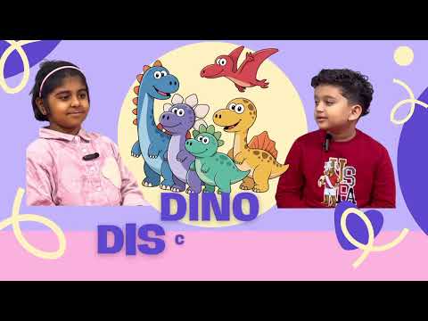 Dinosaurs & Extinction - 8 Year Olds Fatema & Shanay | Kids Talk Real Talk Ep.1
