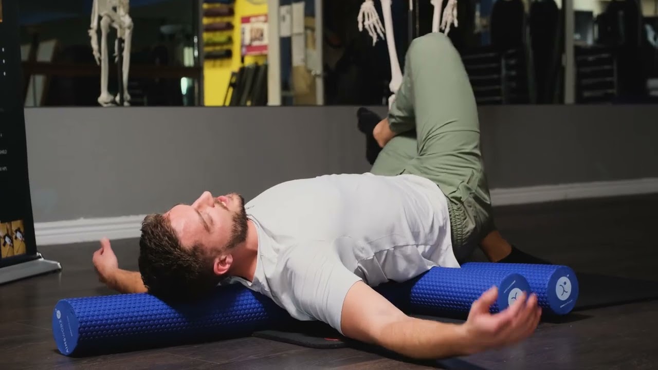 Foam Roller Back Pain Relief: T-Mobility Sequence (Thoracic Spine)
