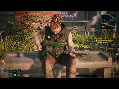 NPC Really Play Guitar • Cyberpunk 2077 • 2K QHD • NVIDIA GEFORCE RTX 4090