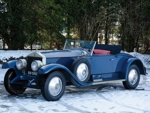 1926 Rolls-Royce Springfield Silver Ghost Playboy Convertible Coupe by Brewster $313,500 SOLD!