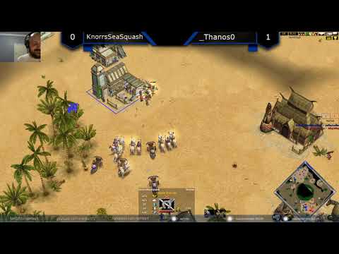 KnorrsSeaSquash (Kronos) vs _Thanos0 (Loki) - Age of Mythology: The Titans (Game 2)