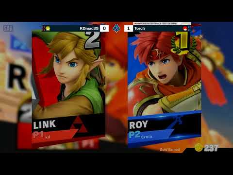 PURE Smash 22 Winners Quarter Finals - KDmac35 (Link) vs Torch (Roy)