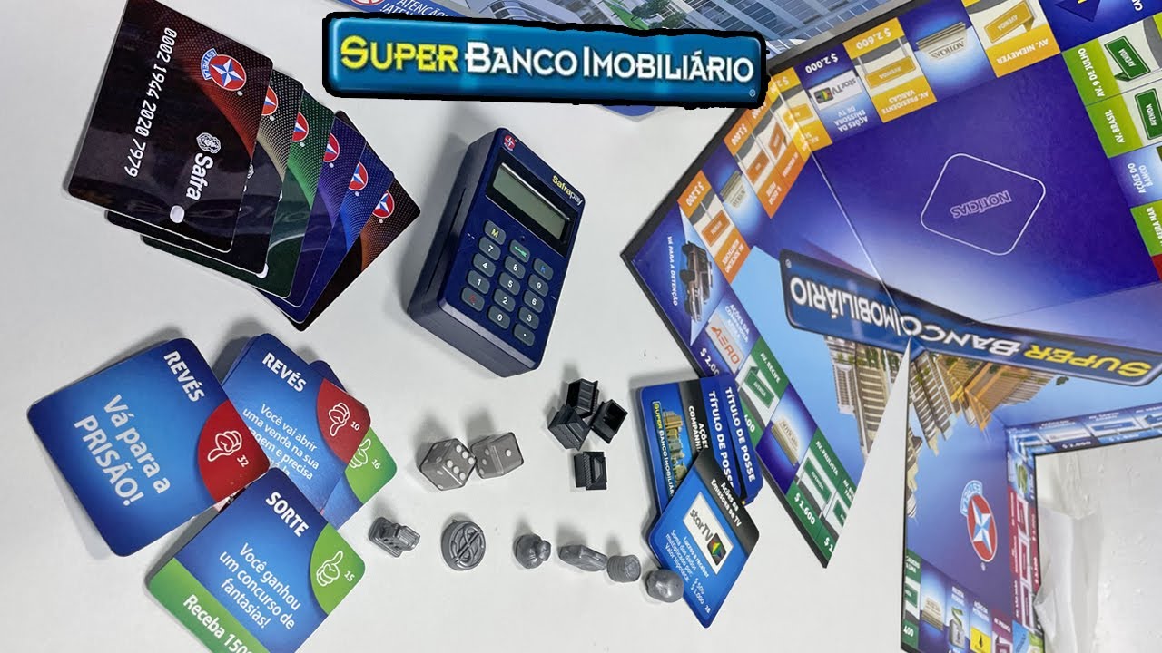 Watch Now SUPER BANCO IMOBILIARIO COM MAQUINA DE CARTÃO SAFRAPAY SUPER BANCO IMOBILIARIO COM MAQUINA DE CARTÃO SAFRAPAY