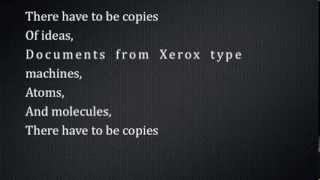 There Have to Be Copies
