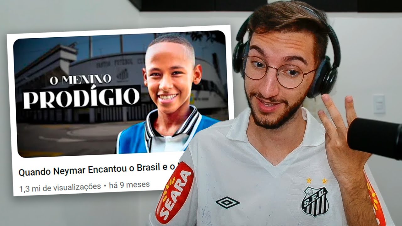 Quando Neymar Encantou o Brasil e o Mundo