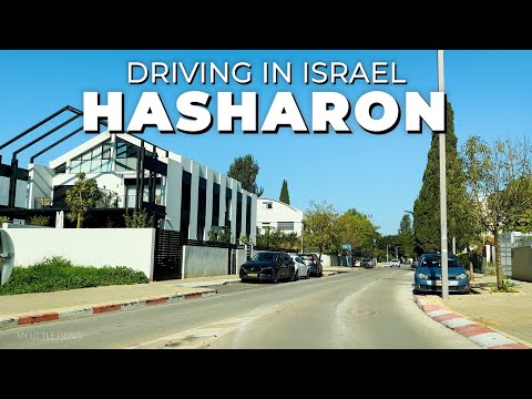 Driving Through Ramat HaSharon & Herzliya 🇮🇱 ISRAEL 2025