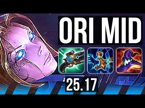 ORIANNA vs SYLAS (MID) | KR Grandmaster | 25.17