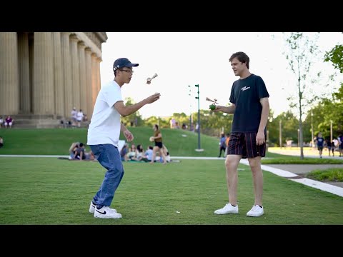 Kendama Game of 1UP - Alex Mitchell vs Kelvin Wong