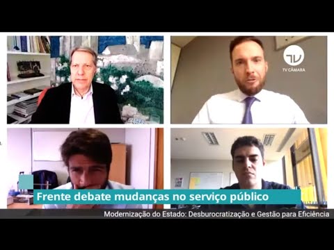 Frente debate mudanças no serviço público - 30/06/20