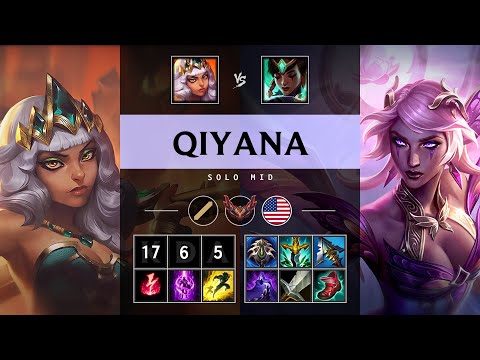 Qiyana Mid vs Karma: Legendary - NA Grandmaster Patch 14.24