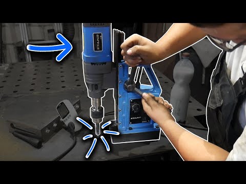 Test taniej wiertarki magnetycznej STAKO