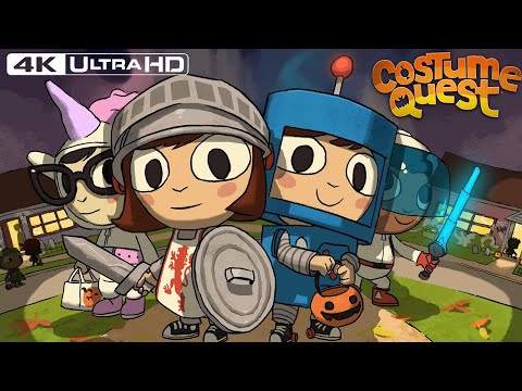 Costume Quest - FULL GAME Gameplay/Longplay (Xbox One X)