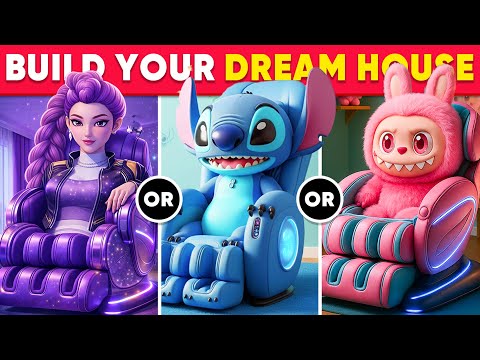 Would You Rather - Build Your Golden Luxury Dream House ✨🏰💛🎠 Daily Quiz
