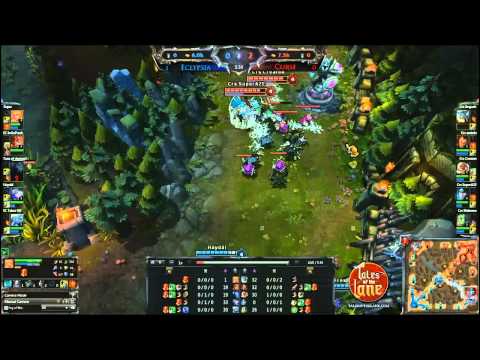 Tales of the Lane - GRAND FINALS - Eclypsia vs Curse EU - Game 2 [Fizz vs Darius Mid]