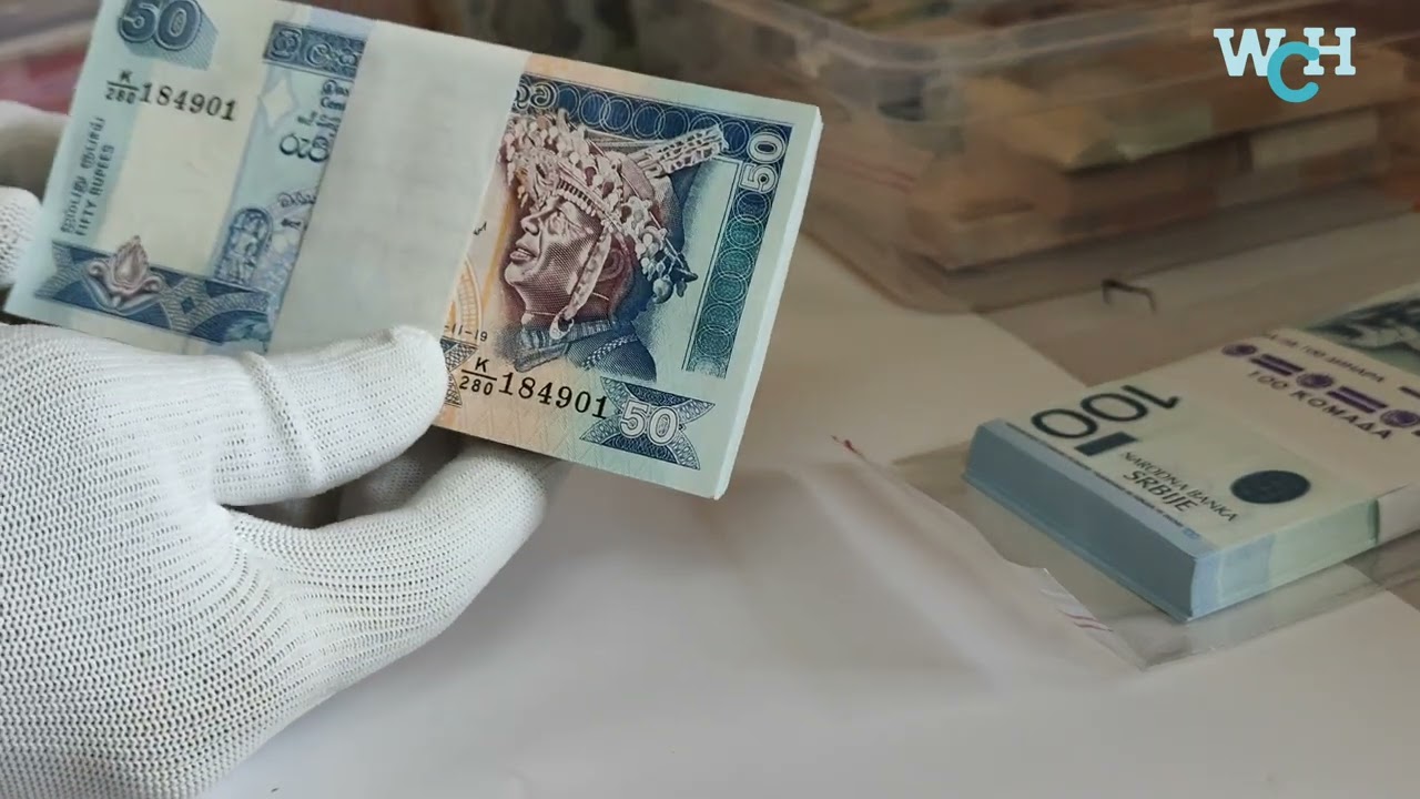 New arrivals Unboxing - Different Bank notes Collection - world currency Polymer Currency Buy online