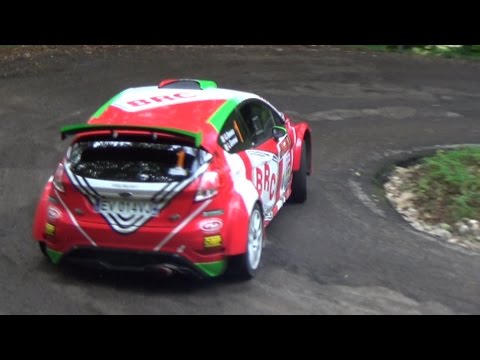 Rally Due Valli 2016 tornante dx ps10 San Francesco VIDEO SI