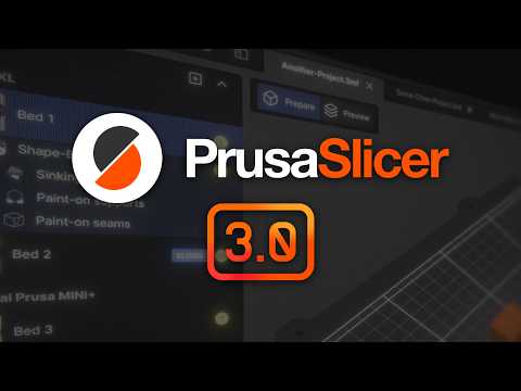 PrusaSlicer 3.0 en preview publique : interface entierement reecrite, plateaux et projets multiples, systeme de plugins Lua securise