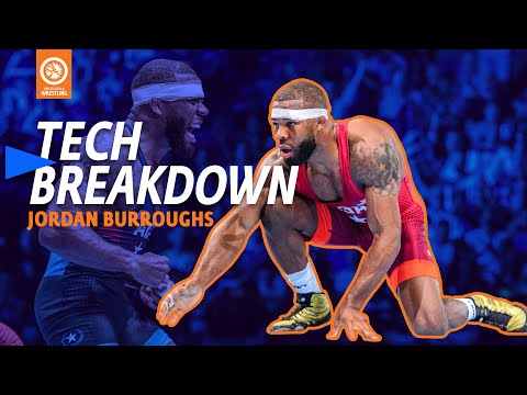 Does Jordan Burroughs have the best double leg in the world?! - UWW Tech Breakdown