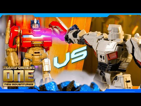 Optimus Prime VS Megatron | Transformers One: New Adventures | Animation