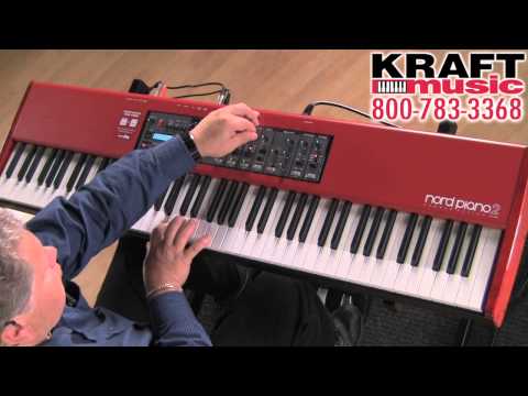 Kraft Music - Nord Piano 2 HA88 FULL Demo with Chris Martirano HIGH QUALITY!!!