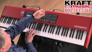 Kraft Music - Nord Piano 2 HA88 FULL Demo with Chris Martirano HIGH QUALITY!!!