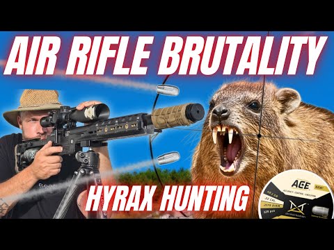 AIR RIFLE BRUTALITY: Hyrax Hunting with the FX Panthera (PCP Power)