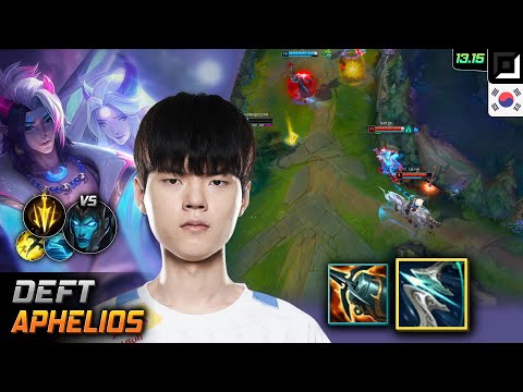 Deft Aphelios Adc Build Galeforce Lethal Tempo - LOL KR GrandMaster Patch 13.15