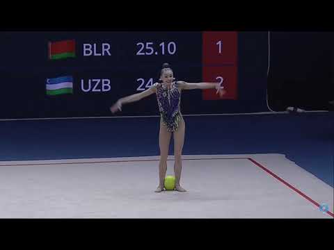 Anastasia SALOS (BLR) Ball EF - World Cup Tashkent 2021