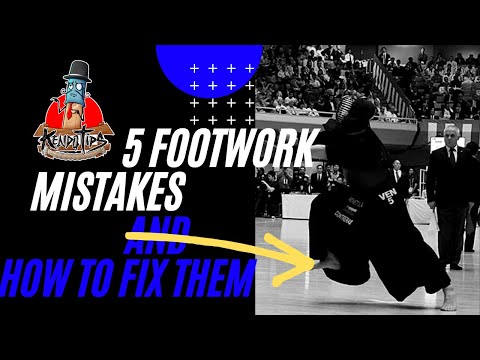 Kendo Basics: 5  footwork mistakes, and how to fix them. Kendo training