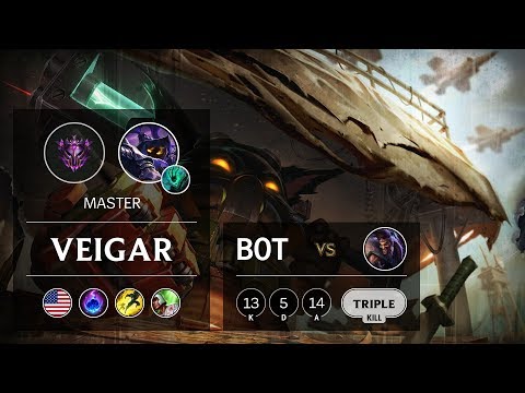 Veigar Bot vs Draven - NA Master Patch 9.6