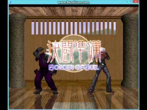 MUGEN 1.0 battle: Shin Oni vs. K'
